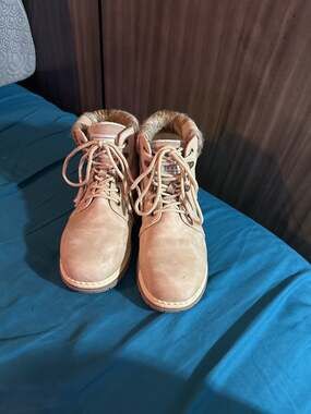 ANJOUFEMME Women's Winter Snow Hiking Boots